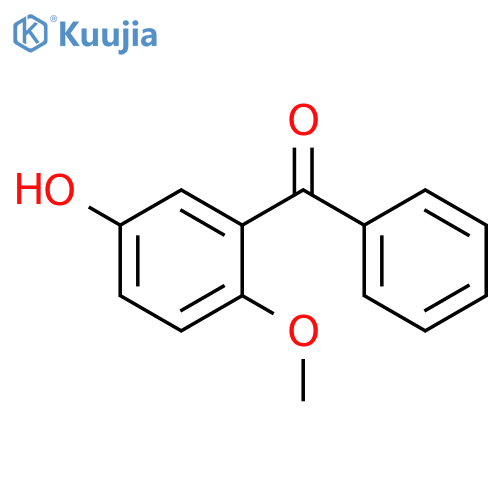 (5-Hydroxy-2-methoxyphenyl)(phenyl)methanone structure