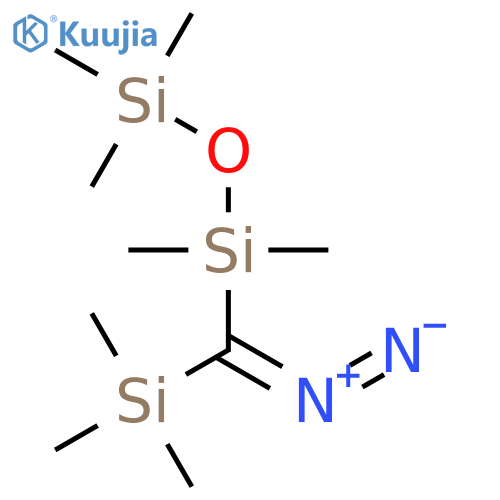 DISILOXANE, [DIAZO(TRIMETHYLSILYL)METHYL]PENTAMETHYL- structure