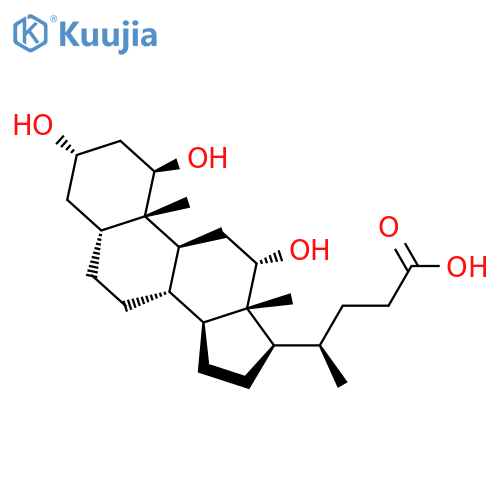 1beta-Hydroxydeoxycholic Acid structure