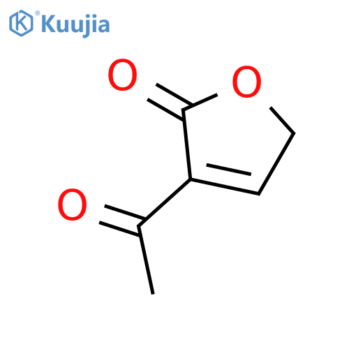 3-Acetyl-2(5H)-furanone structure