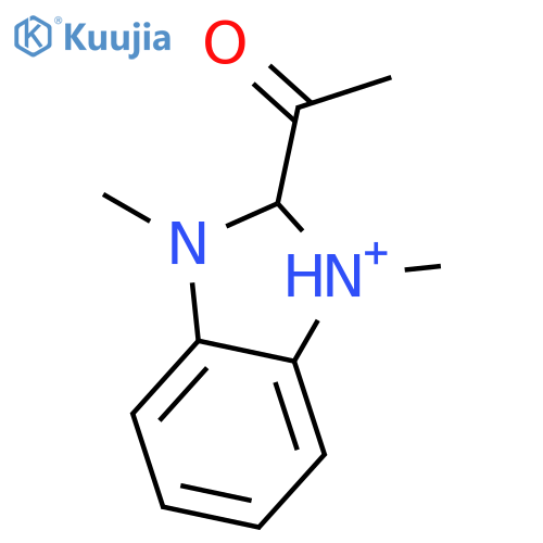 1H-Benzimidazolium, 2-acetyl-1,3-dimethyl- structure