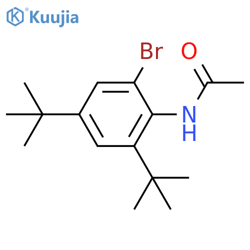ACETAMIDE, N-[2-BROMO-4,6-BIS(1,1-DIMETHYLETHYL)PHENYL]- structure