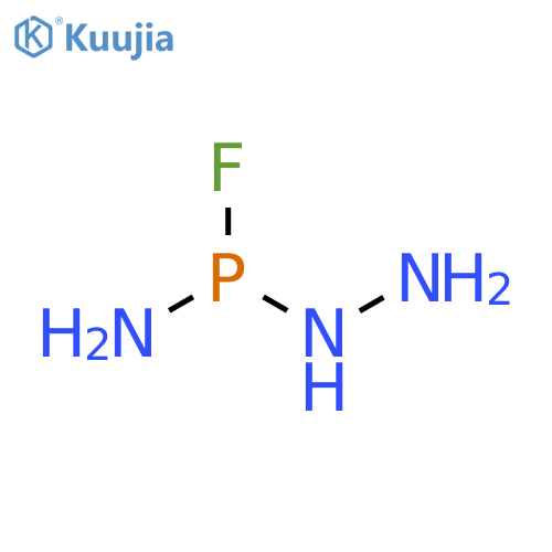 Phosphoramidofluoridous hydrazide (9CI) structure