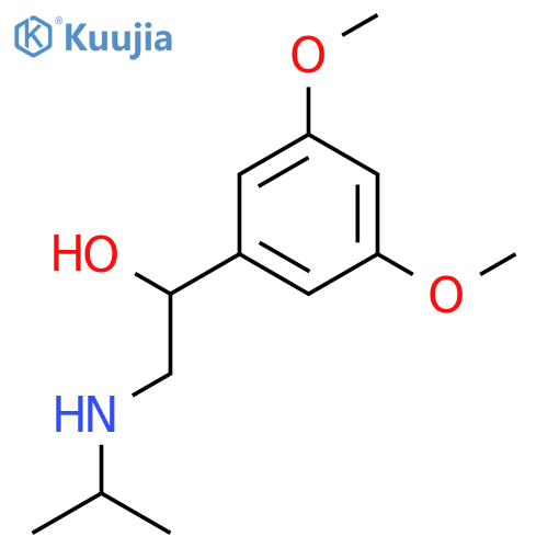 1-(3,5-Dimethoxyphenyl)-2-(isopropylamino)-1-ethanol structure