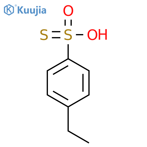 Benzenesulfonothioicacid, 4-ethyl- structure