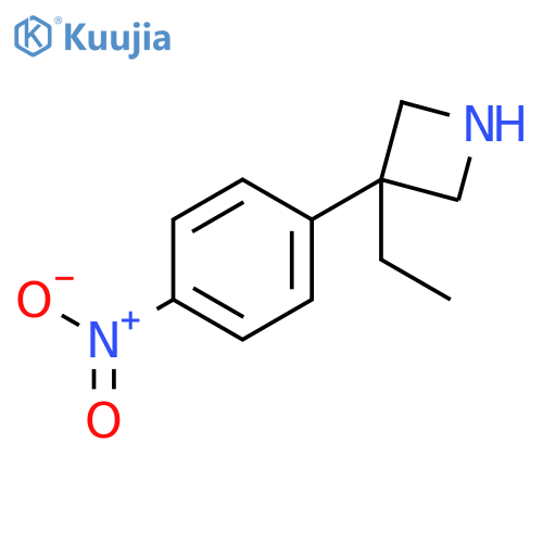 Azetidine,3-ethyl-3-(4-nitrophenyl)- structure