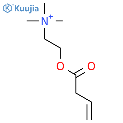 Ethanaminium, N,N,N-trimethyl-2-[(1-oxo-3-butenyl)oxy]- structure