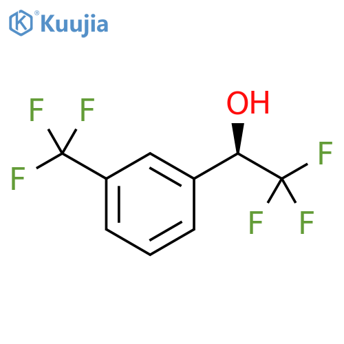 (1R)-2,2,2-trifluoro-1-3-(trifluoromethyl)phenylethan-1-ol structure