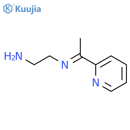 1,2-Ethanediamine, N-[1-(2-pyridinyl)ethylidene]- structure