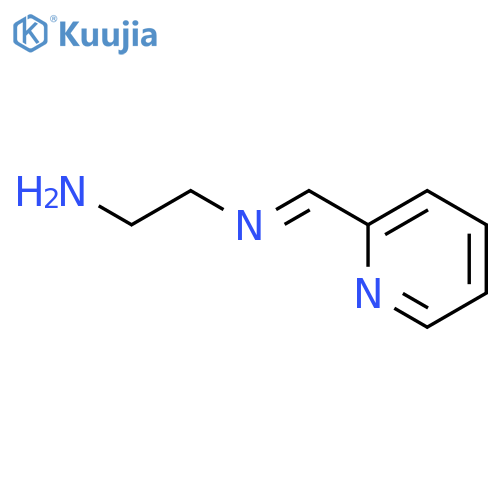 1,2-ETHANEDIAMINE, N-(2-PYRIDINYLMETHYLENE)- structure