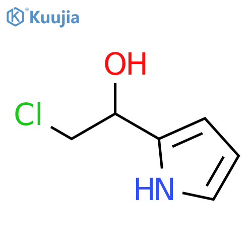 1H-Pyrrole-2-methanol, α-(chloromethyl)- structure
