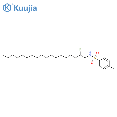 BENZENESULFONAMIDE, N-(2-FLUOROOCTADECYL)-4-METHYL- structure