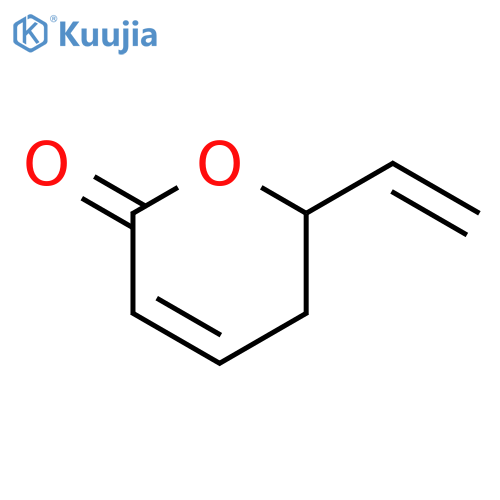 2H-PYRAN-2-ONE, 6-ETHENYL-5,6-DIHYDRO- structure