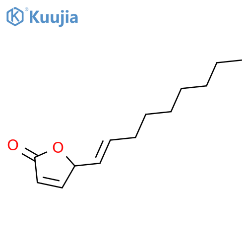 2(5H)-Furanone, 5-(1E)-1-nonenyl- structure