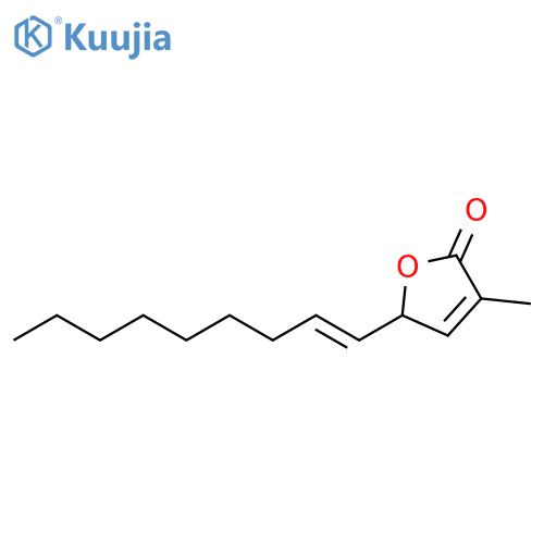 2(5H)-Furanone,3-methyl-5-(1E)-1-nonen-1-yl- structure