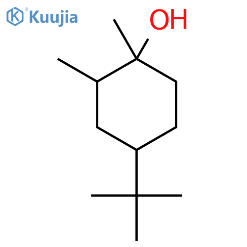 Cyclohexanol, 4-(1,1-dimethylethyl)-1,2-dimethyl- structure