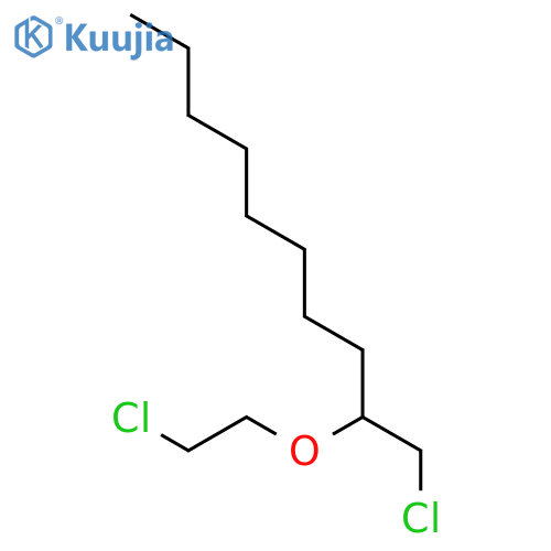 Decane, 1-chloro-2-(2-chloroethoxy)- structure
