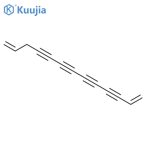 1,12-Tridecadiene-3,5,7,9-tetrayne structure