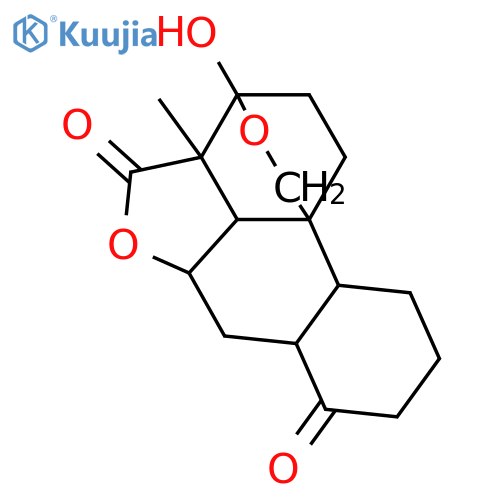 (3S)-3,3a,5aβ,6,6aβ,8,9,10,10aα,10cβ-Decahydro-3α-hydroxy-3aβ-methyl-7H-3,10bβ-ethano-1H,4H-benzo[h]furo[4,3,2-de]-2-benzopyran-4,7-dione structure