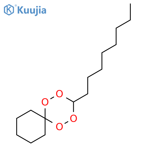1,2,4,5-Tetraoxaspiro[5.5]undecane, 3-octyl- structure