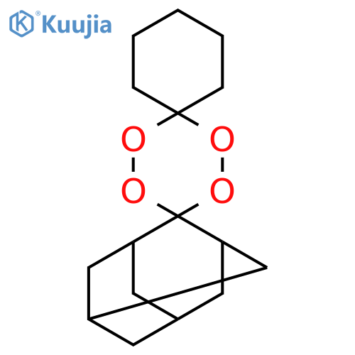 DISPIRO[CYCLOHEXANE-1,3'-[1,2,4,5]TETROXANE-6',2''-TRICYCLO[3.3.1.13,7]DECANE] structure