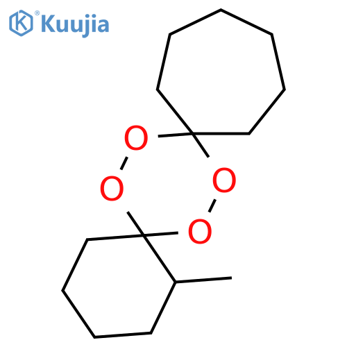 7,8,16,17-Tetraoxadispiro[5.2.6.2]heptadecane, 1-methyl- structure