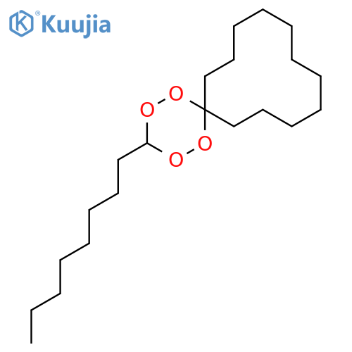 1,2,4,5-Tetraoxaspiro[5.11]heptadecane, 3-octyl- structure