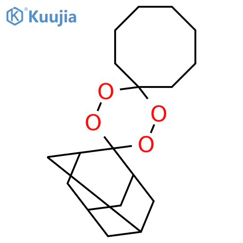 Dispiro[cyclooctane-1,3'-[1,2,4,5]tetroxane-6',2''-tricyclo[3.3.1.13,7]decane] structure