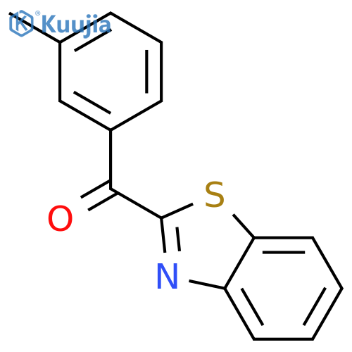 METHANONE, 2-BENZOTHIAZOLYL(3-METHYLPHENYL)- structure