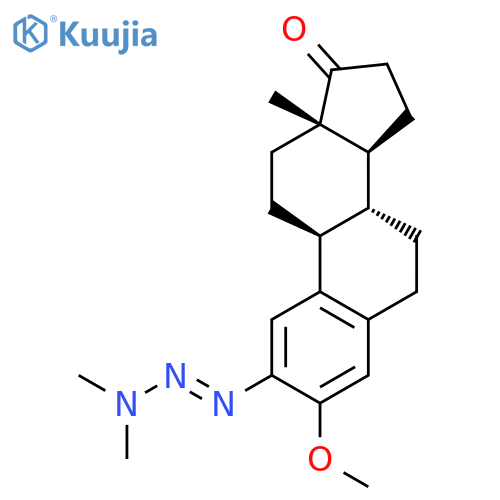 ESTRA-1,3,5(10)-TRIEN-17-ONE, 2-(3,3-DIMETHYL-1-TRIAZENYL)-3-METHOXY- structure