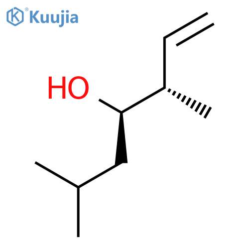 1-Hepten-4-ol, 3,6-dimethyl-, (3S,4R)- structure