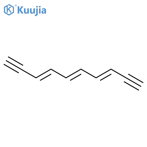 3,5,7-DECATRIENE-1,9-DIYNE structure