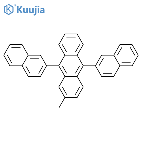 2-Methyl-9,10-di(naphthalen-2-yl)anthracene structure