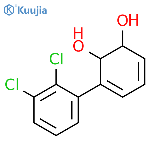 3,5-CYCLOHEXADIENE-1,2-DIOL, 3-(2,3-DICHLOROPHENYL)- structure