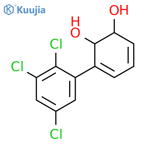 3,5-Cyclohexadiene-1,2-diol, 3-(2,3,5-trichlorophenyl)- structure