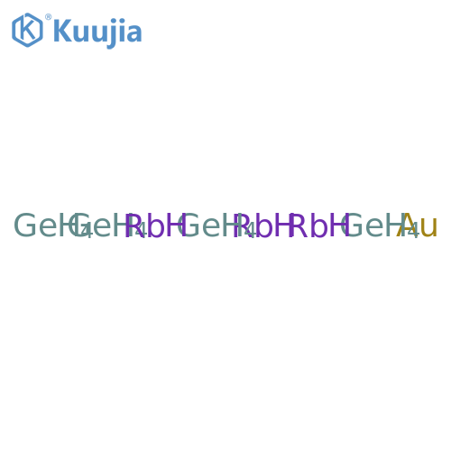 Germanium, compd. with gold and rubidium (4:1:3) structure