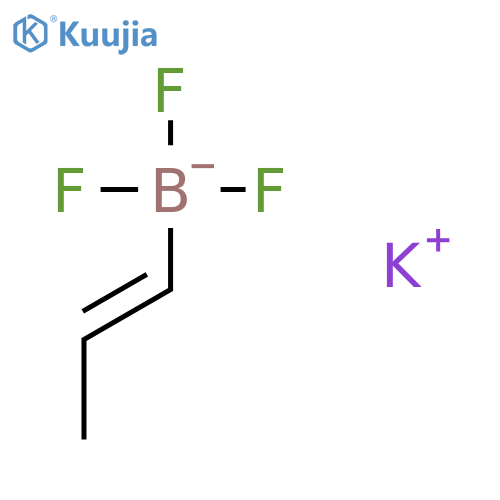 Potassium trans-1-propenyltrifluoroborate structure