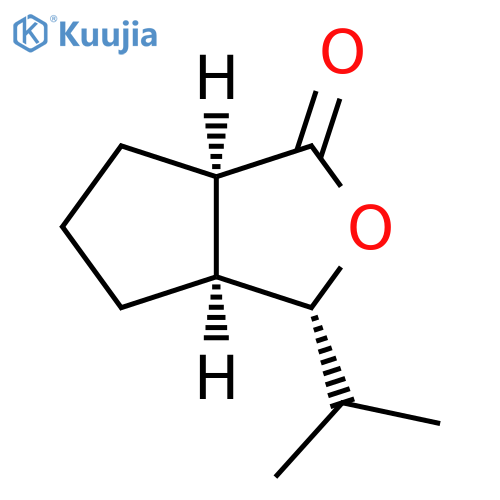 1H-Cyclopenta[c]furan-1-one,hexahydro-3-(1-methylethyl)-, (3R,3aS,6aR)-rel- structure