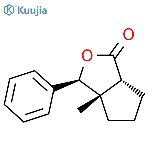 1H-Cyclopenta[c]furan-1-one,hexahydro-3a-methyl-3-phenyl-, (3S,3aS,6aR)- structure