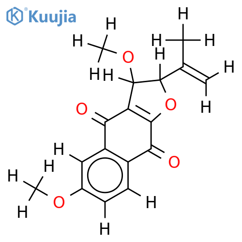 2,3-cis-3,6-dimethoxydehydroiso-alpha-lapachone structure