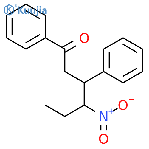 1-Hexanone,4-nitro-1,3-diphenyl- structure