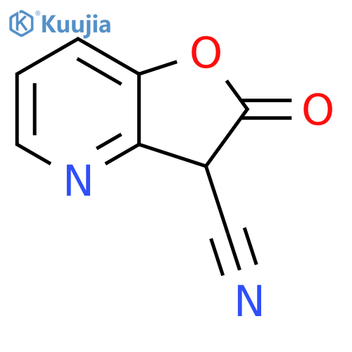 2,3-dihydro-2-oxo-Furo[3,2-b]pyridine-3-carbonitrile structure