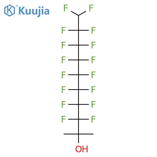 3,3,4,4,5,5,6,6,7,7,8,8,9,9,10,10-Hexadecafluoro-2-methyldecan-2-ol structure