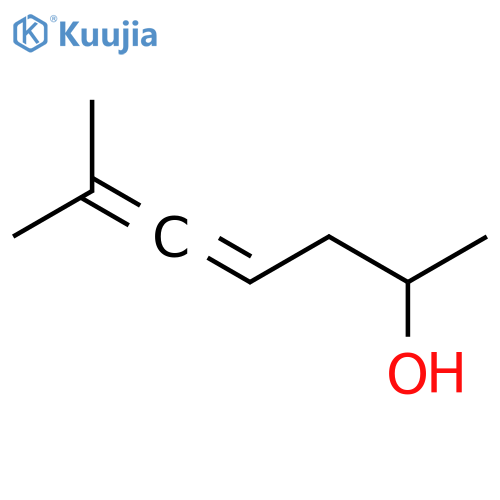 4,5-Heptadien-2-ol, 6-methyl- structure