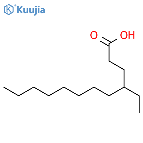 Dodecanoic acid, 4-ethyl- structure