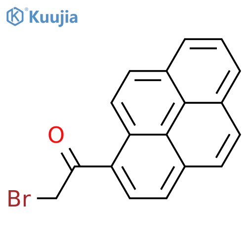 1-(Bromoacetyl)pyrene structure