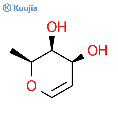 2,6-Anhydro-1,5-dideoxy-L-arabino-hexa-5-enitol structure