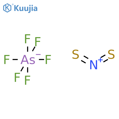 dithianitronium hexafluoroarsenate structure