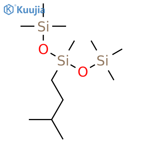 TRISILOXANE, 1,1,1,3,5,5,5-HEPTAMETHYL-3-(3-METHYLBUTYL)- structure