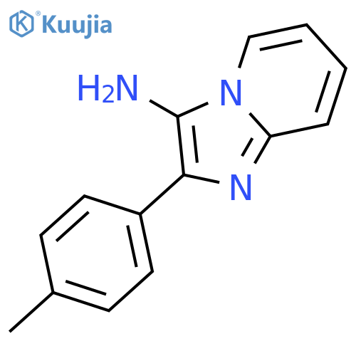2-(4-methylphenyl)imidazo1,2-apyridin-3-amine structure